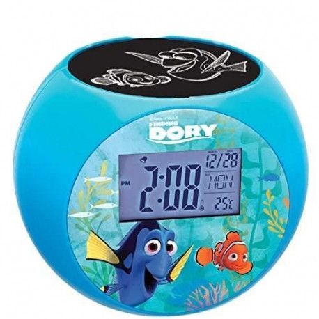 LEXIBOOK Le Monde de Dory Radio Réveil Enfant avec Projections d`Images LEXIBOOK Le Monde de Dory Radio Réveil Enfant avec Projections d`Images