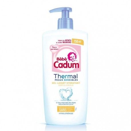 Bebe Cadum Gel Douche Hydratant Thermal 750ml