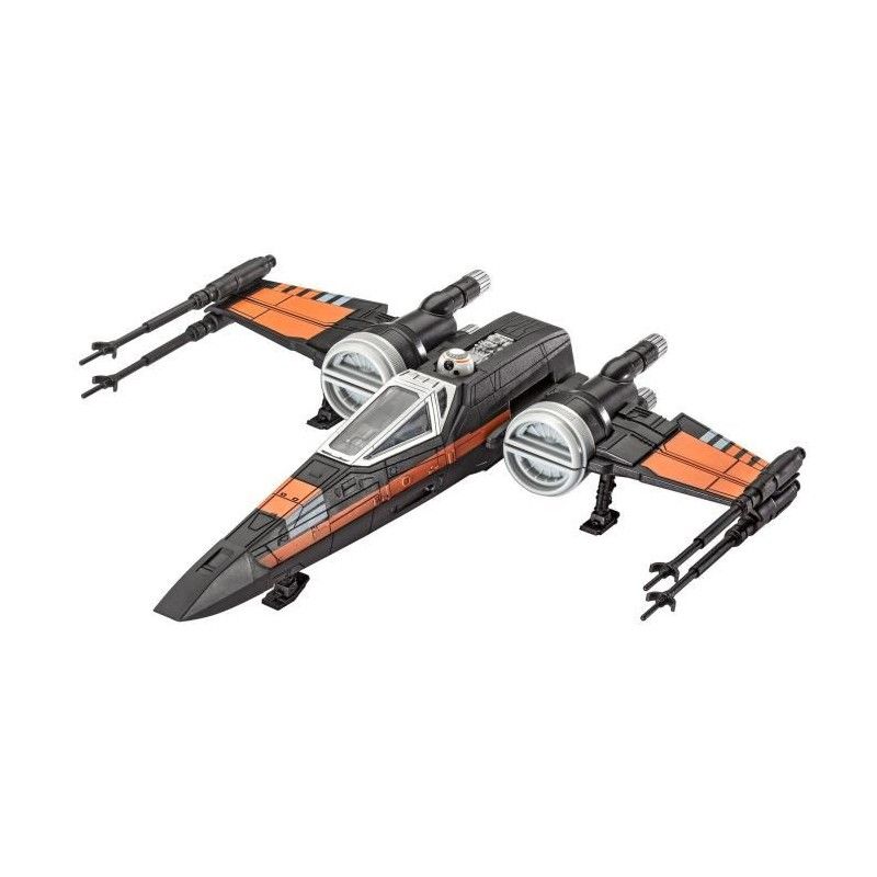 Star Wars Build Play Poe S X Wing Fighter Maquette Pour Enfant Star Wars Build Play Poe S X Wing Fighter Maquette Pour Enfant