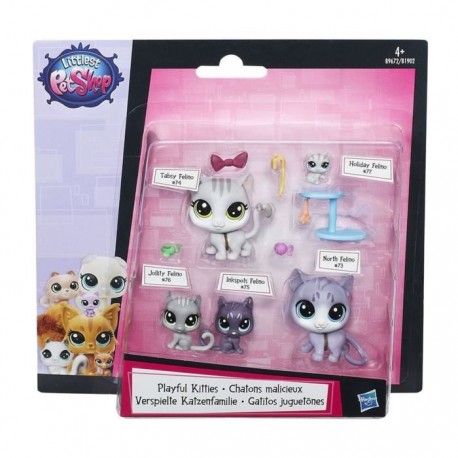 Littlest Petshop Famille Des Chatons Malicieux