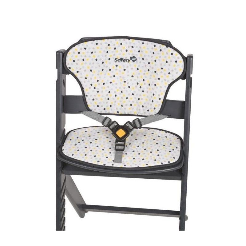 SAFETY 1ST Chaise haute bois Timba Gris anthracite