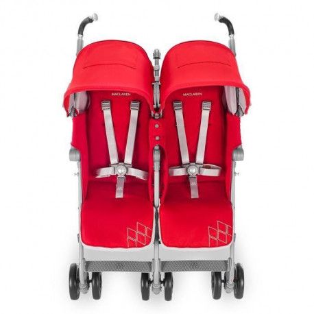 Maclaren Poussette Canne Bebe Techno Double Place