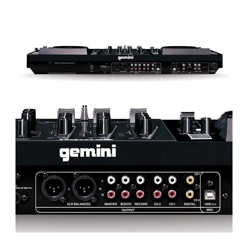 GEMINI CDMP7000 Régie avec Mixer