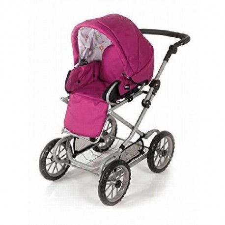 poussette rose 3 en 1