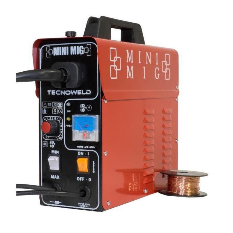 TECNOWELD Poste a souder MIG No Gas 95A MINI MIG TECNOWELD Poste a souder MIG No Gas 95A MINI MIG