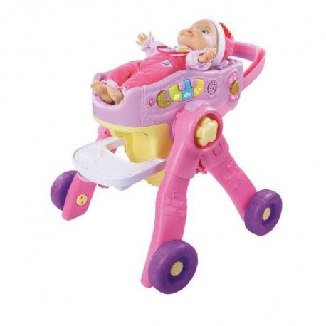 poussette interactive vtech