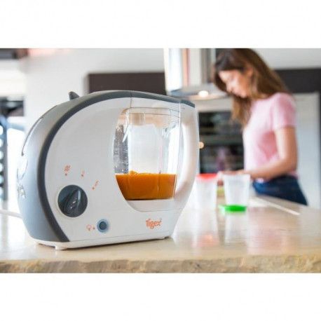 Tigex Robot Cuiseur Vapeur Mixeur Bebe Gourmet Mini