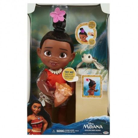 Vaiana Bebe De Bain Interactif 38cm Vaiana Bebe De Bain Interactif 38cm