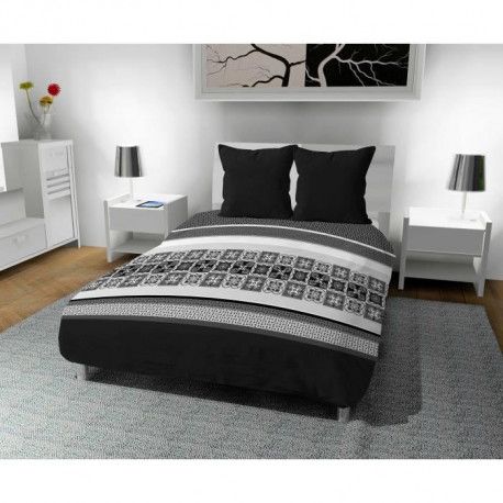 Soleil D Ocre Couette Imprimee Mosaique 220x240 Cm