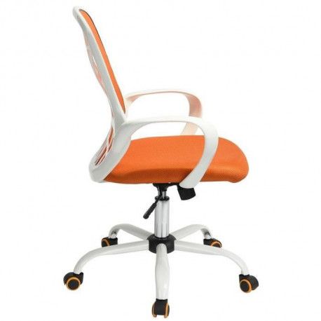 Deserto Fauteuil De Bureau Tissu Maille Orange