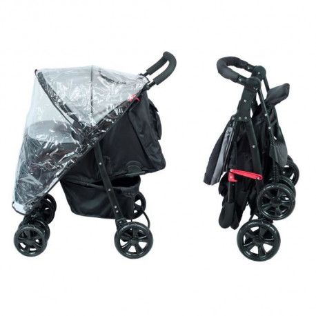 poussette duo 4 roues