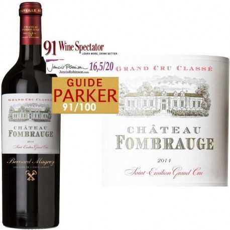Chateau Fombrauge 2014 Saint Emilion Grand Cru Vin