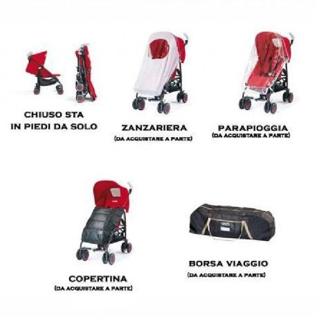 poussette canne peg perego pliko mini
