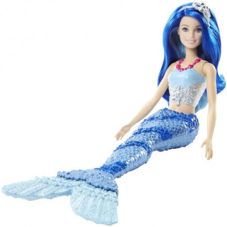 barbie sirene multicolore