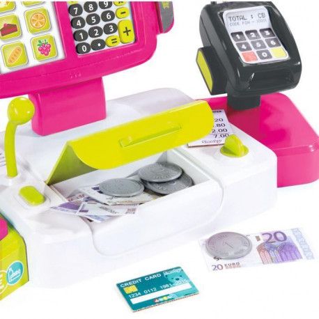 Caisse enregistreuse smoby rose Clearance
