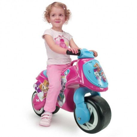 porteur moto rose