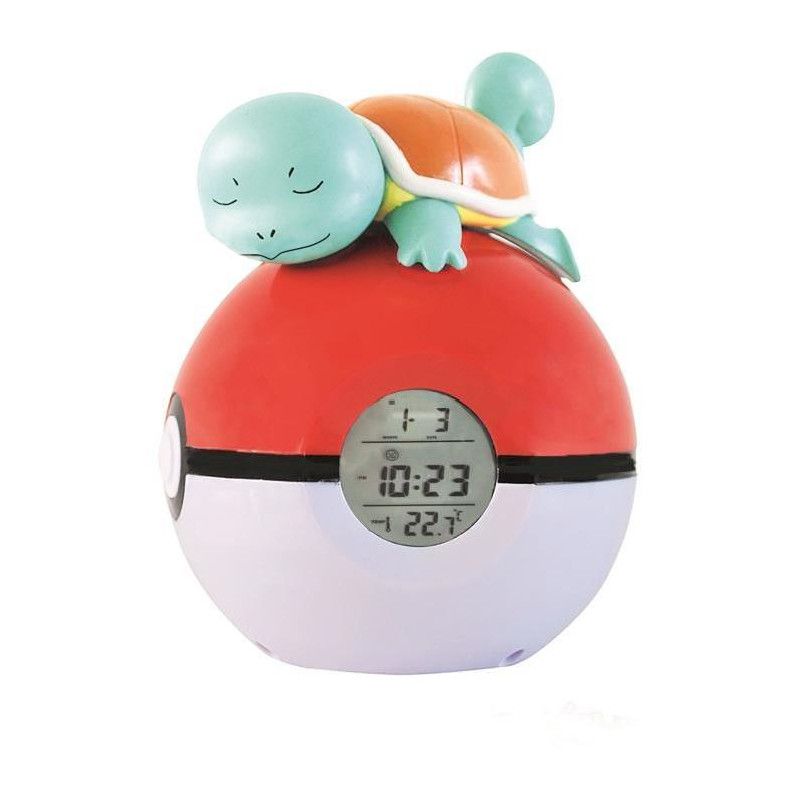 Squirtle Radio Led Lampe Réveil Pokemon FK3T1cluJ
