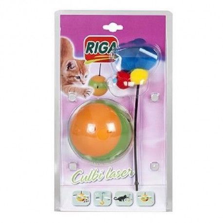 Riga Culbi Laser Rotatif Jeu Pour Chat Laser Rotatif