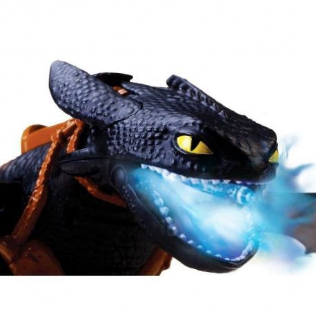 Dragons Dragon Noir Krokmou Cracheur De Flammes