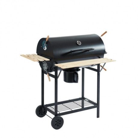 JOHN Barbecue a charbon avec couvercle type fumoir 2 Barbecue charbon avec couvercle