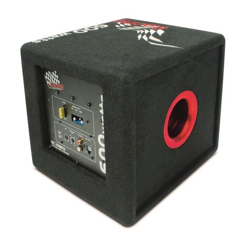 CALIBER Caisson De Basse Amplifie Avec Subwoofer 20 cm 600 W Noir